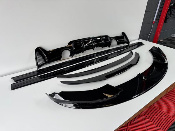 BMW 4 SERIES 435i 440i F32 F33 F36 GLOSS BLACK BODYKIT