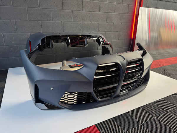 BMW 4 SERIES G22 G23 M4 LOOK BUMPER BODYKIT FRONT REAR BUMPERS & EXHAUST