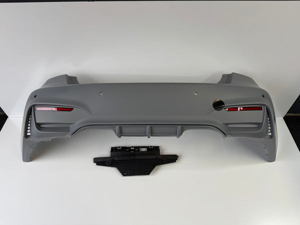 BMW 3 SERIES F30 M3 F80 STYLE REAR BUMPER 2012-2018