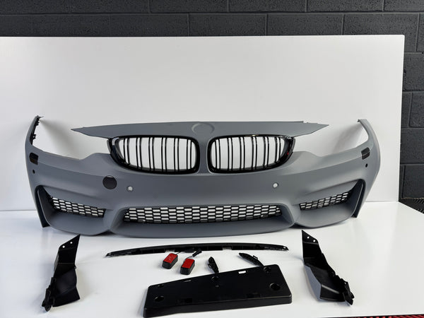BMW 4 SERIES F32 F33 F36 M4 F82 STYLE FRONT BUMPER
