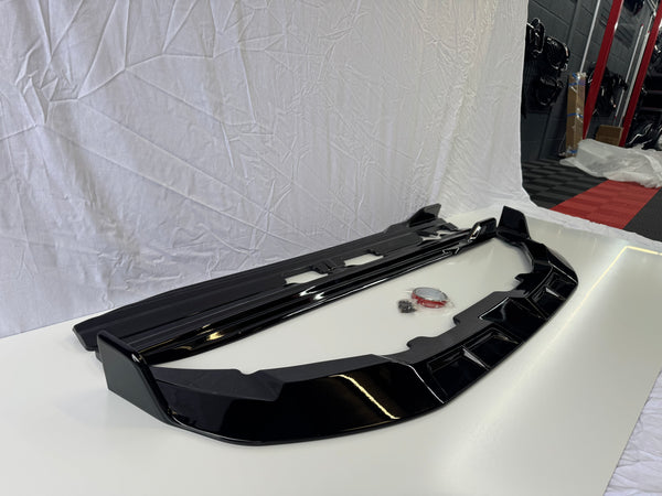 BMW X3M F97 LCI GLOSS BLACK FRONT SPLITTER & SIDE SKIRTS 2022-2025