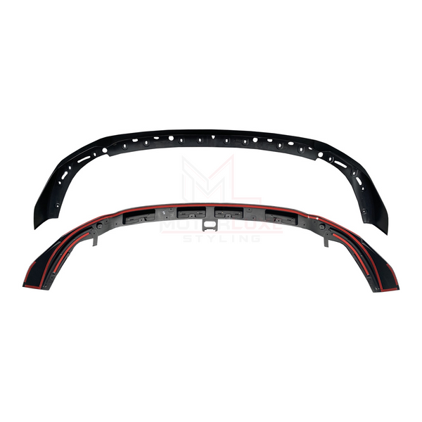 BMW 1 SERIES F40 GLOSS BLACK FRONT SPLITTER 2019-2023