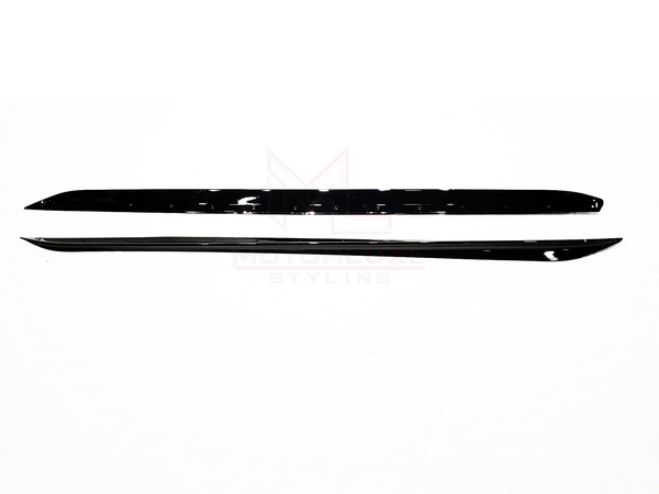 BMW 3 SERIES G20 G21 GLOSS BLACK SIDE SKIRTS 2019-2022