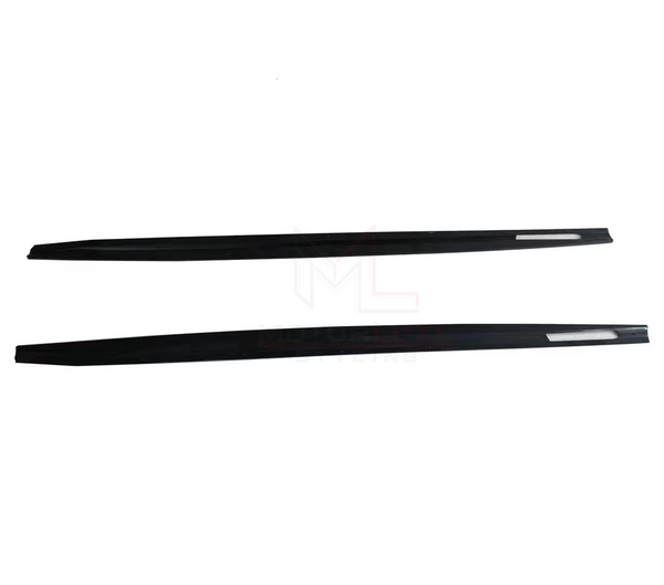 BMW 4 SERIES G22 G23 GLOSS BLACK SIDE SKIRTS