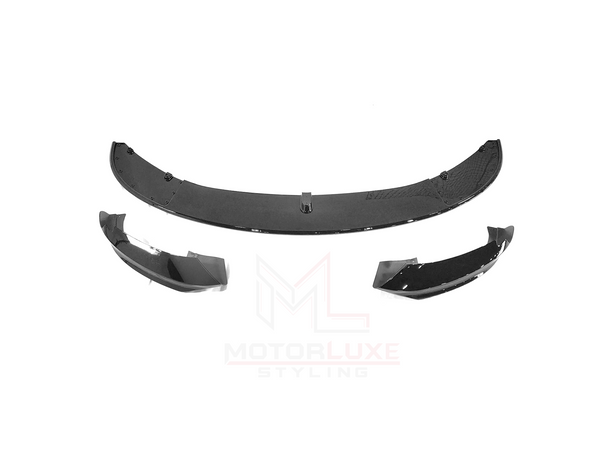 BMW 4 SERIES F32 F33 F36 GLOSS BLACK FRONT SPLITTER