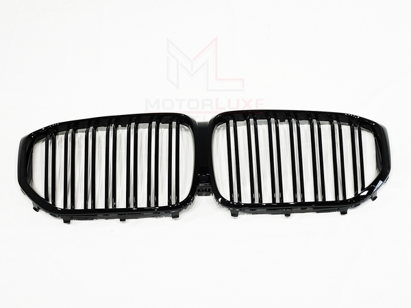 BMW X5 G05 GLOSS BLACK DOUBLE SLAT KIDNEY GRILLES