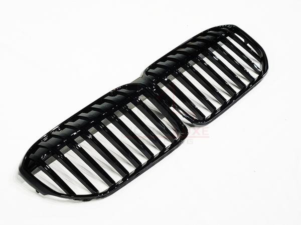 BMW 7 SERIES G11 G12 GLOSS BLACK SINGLE SLAT GRILLE 2019-2022